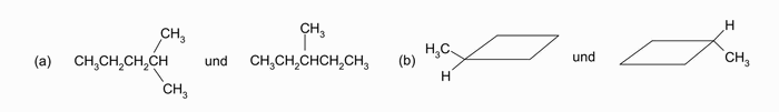 Welche der Molekülpaare sind Stereoisomere