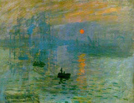 Claude Monet Sonnenuntergang