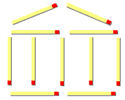 Streichholz-Knobelaufgaben