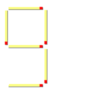 Streichholz-Knobelaufgaben