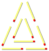 Streichholz-Knobelaufgaben